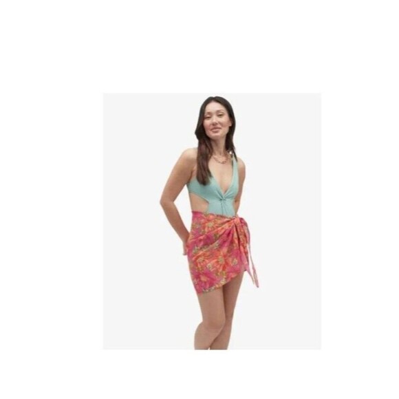 Beach‎ Riot Wrap Womens OS Melanie Sarong In Miami Peony Boho Festival - Picture 8 of 8